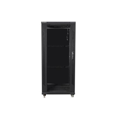 5. Lanberg FF01-6827-12B 27U freistehendes Rack Schwarz