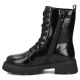 3. Damen-Ankle-Boots aus Lackleder, schwarz, Filippo DBT8288