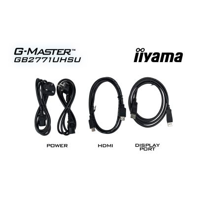 11. iiyama G-MASTER GB2771UHSU-B1 Computermonitor 68,6 cm (27") 3840 x 2160 px 4K Ultra HD LED Schwarz