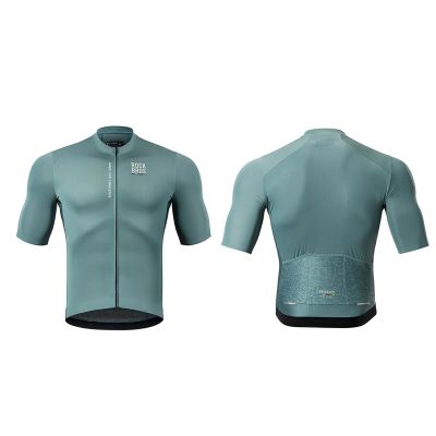 2. Rockbros 15120014016 ROAD TO SKY Herren-Radtrikot Kurzarm S - Grau-Blau
