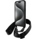 4. BMW M Edition Carbon Stripe & Strap Hülle für iPhone 15 Pro Max – Schwarz
