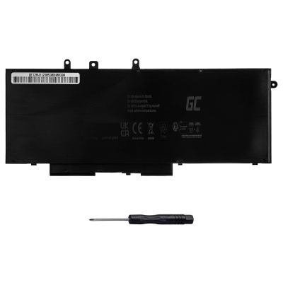 3. GREEN CELL AKKU DE128V2 93FTF GJKNX FÜR DELL LATITUDE 5280 5290 5480 5490 5580 5590 5591 PRECISION 3520 3530 6200 mAh 7,6 V