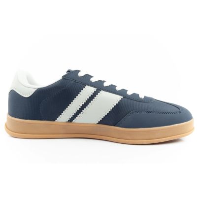 13. Lee Cooper Herren-Sneaker, modisch, bequem, langlebig, Marineblau