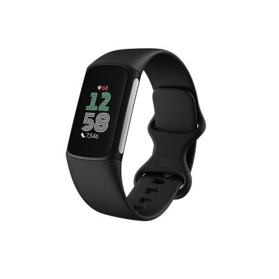 3. Fitbit Charge 6 Aktivitätstracker mit Silikonarmband, Obsidian, Bluetooth, NFC, 37,64 g