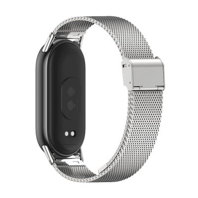 5. Tech-Protect MilaneseBand Armband für Xiaomi Smart Band 8 / 8 NFC – Silber