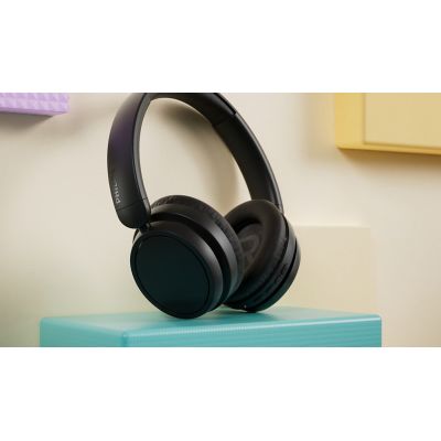 4. Philips 5000 Serie TAH5209BK/00 Kopfhörer/Headset Kabelloses Kopfbügel-Headset Anrufe/Musik Bluetooth Schwarz