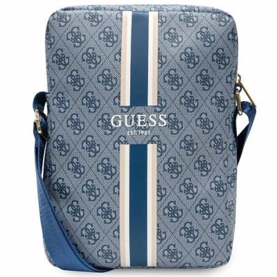 Guess Bag GUTB10P4RPSB 10" blau/blaue 4G Stripes Tablet-Tasche