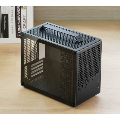 6. Jonsplus MATX Gehäusehalter Case Z20 - schwarz