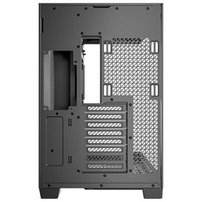 12. Antec C Curve Holz Full Tower Schwarz, Transparent, Holz
