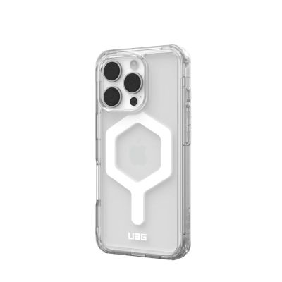 4. Etui Urban Armor Gear UAG John Plyo MagSafe Eis/Weiß