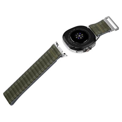 11. Spigen WBF0 Armband für Samsung Galaxy Watch 40/44/46 mm - Grün