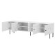 2. 4D-TV-Schrank PALAZZO BIS 201x40x60 weiß matt