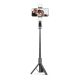 10. Tech-Protect L05S Bluetooth-Selfie-Stick mit Stativ bis 105 cm mit LED-Lampe – Schwarz