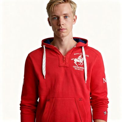3. Geographical Norway Folton EO 100 M Sweatshirt WW4783H/GNO-Rot