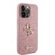 4. Guess GUHCP15LHG4SGP iPhone 15 Pro 6,1" rosa/rosa Hardcase Glitter Script Big 4G