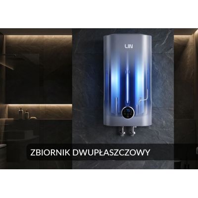 3. Elektroboiler LIN LIFVD1SMGY 80L SMART grau WLAN