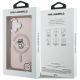8. Karl Lagerfeld IML Choupette Sketch Logo MagSafe iPhone 16 Hülle - Pink