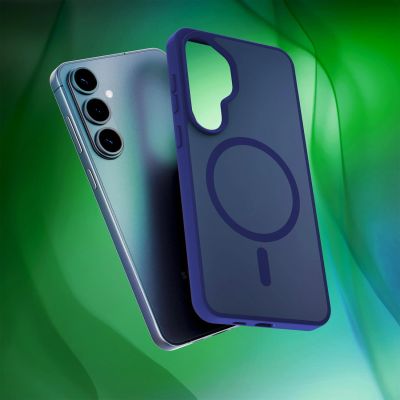 31. 3mk Smoke MagCase für Samsung Galaxy S26 – Marineblau