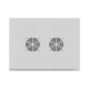 14. Lanberg 19" 12U 600X450 grauer Wand-RACK-Installationsschrank mit perforierten Türen (flach verpackt)