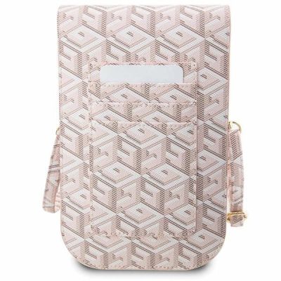 5. Guess Handtasche GUWBHGCFSEP rosa/rosa GCube Stripe