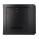 2. Extralink LITE 6U 530x400 Wand-Rackschrank Schwarz Freistehend/Wand-/Bodenrack Schwarz
