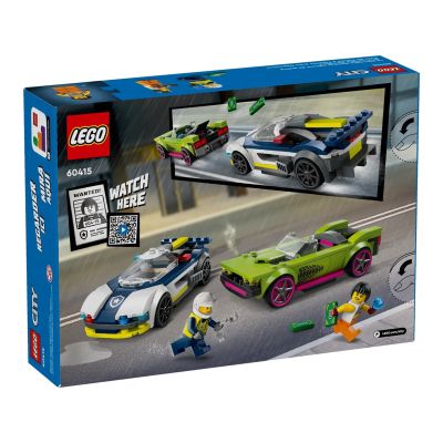 2. LEGO City 60415 Verfolgungsjagd mit Polizei-Muscle-Cars