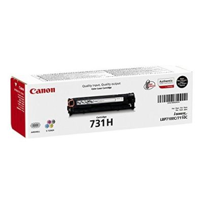 3. Canon 731H Tonerkartusche, 1 Stück, Original Schwarz
