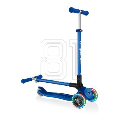 3. Globber Primo Faltbarer Plus Lights Jr 439-100 3-Rad-Scooter
