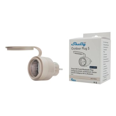 6. Shelly Outdoor Plug S Gen3 Smart WiFi Außensteckdose