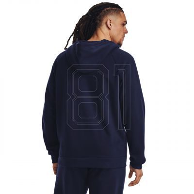 4. Under Armour Rival Fleece FZ Hoodie M 1379767 410