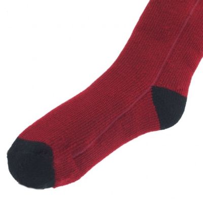 14. GLOVII Powerbank-Heizsocken, Größe M (35-40), Rot, inklusive Batterien, Ladegerät und Fernbedienung, GQ3M