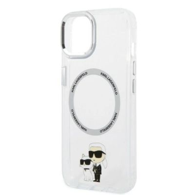 6. Karl Lagerfeld KLHMP14MHNKCIT iPhone 14 Plus 6.7" Hardcase transparent Ikonischer Magsafe von Karl&Choupette