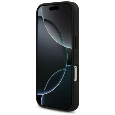 5. BMW M Carbon Tricolor Line MagSafe Case für iPhone 17 Pro - Schwarz