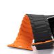 7. Dux Ducis Armband (Armor-Version) Apple Watch SE-Armband, 9, 8, 7, 6, 5, 4, 3, 2, 1 (41, 40, 38 mm) Silikon-Magnetbandarmband Schwarz/Orange