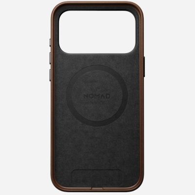 6. Nomad Traditionelle Lederhülle für 17,5 cm (6,9") Mobiltelefone Braun