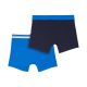 2. Puma Everyday Boxershorts für Herren mit Logo, 2er-Pack, Blau/Marineblau, 938476 03