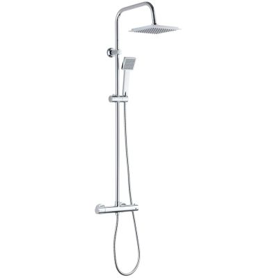 Regendusche mit Thermostatarmatur
