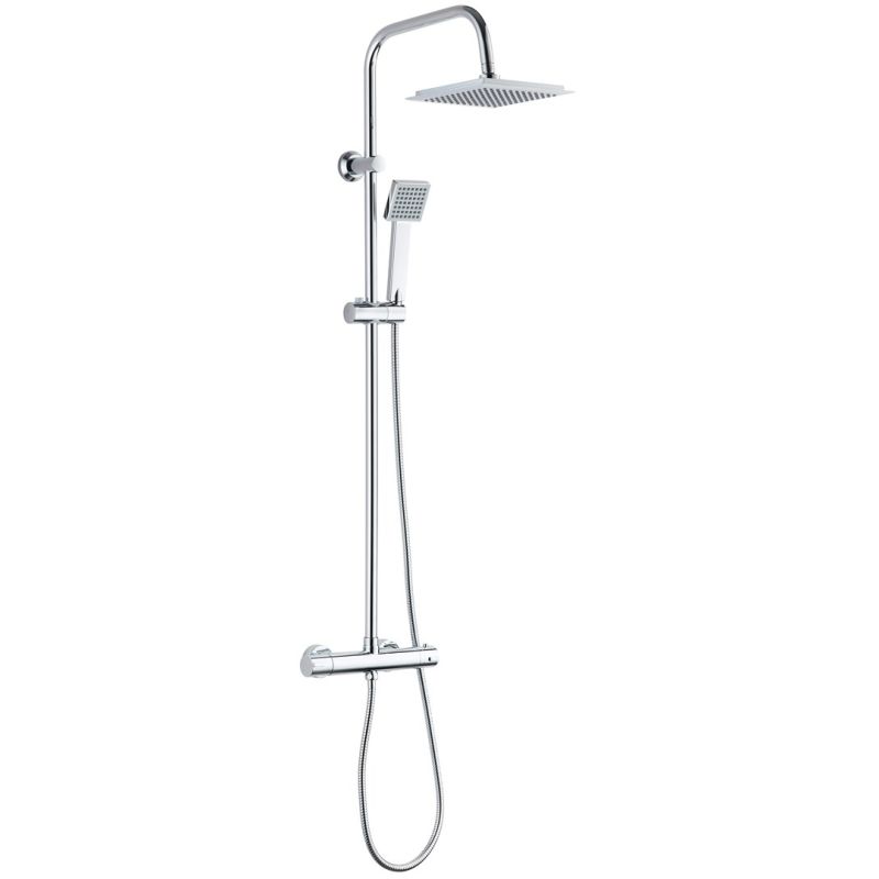 Regendusche mit Thermostatarmatur