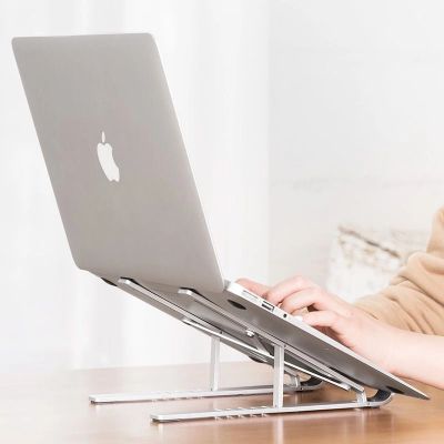 8. Universeller Laptopständer Tech-Protect Alustand – dunkelgrau