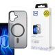 3. 3mk Frosty MagCase für iPhone 16 - Schwarz
