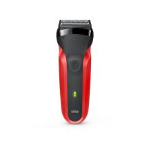 BRAUN Series 3 300S roter Herrenrasierer
