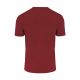 4. ERREA Everton S/S T-Shirt Größe XL Burgunderrot