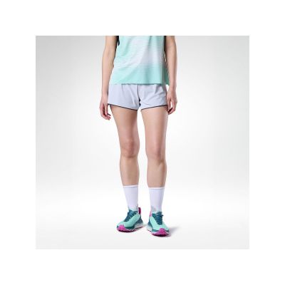ROSSIGNOL W Sapa 2-in-1 Shorts, 5 Zoll, Damenshorts, Grau