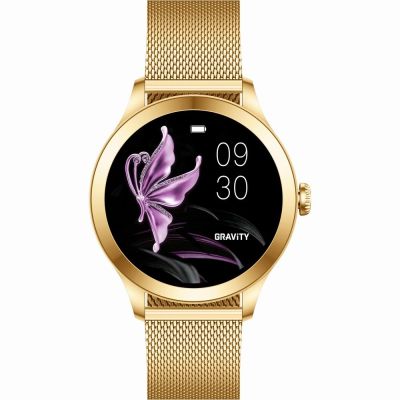 9. Smartwatch Gravity Roségold 2 Armbänder GT25-1 PRO