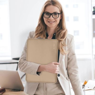 8. Tech-Protect Neoslim Laptoptasche 13-14" - Beige