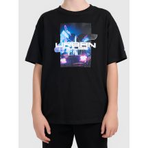 Bedrucktes Jungen-T-Shirt 4F 4FJWAW26TTSHM3516-20S