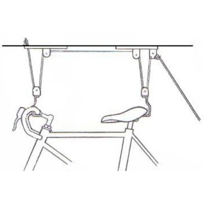 5. Fahrradlift für die Deckenmontage bei Dunlop