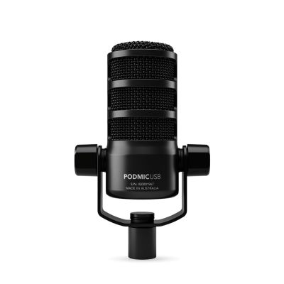 4. RODE PodMic USB – Dynamisches Podcast-Mikrofon