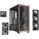 18. Antec FLUX PRO Full Tower Schwarz, Holz