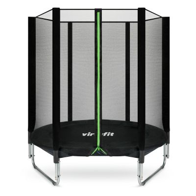 7. VIRTUFIT TRAMPOLIN MIT SICHERHEITSNETZ – SCHWARZ – 183 CM